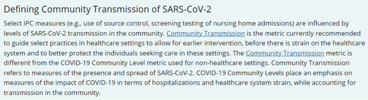 Updated: Interim Infection Prevention and Control Recommendations for ...
